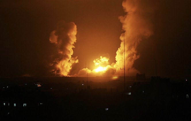 The Gaza Strip attack. Photo shoot by the Army press center 2D99F59A-46EA-41C3-94B5-36BEE98DD0F7