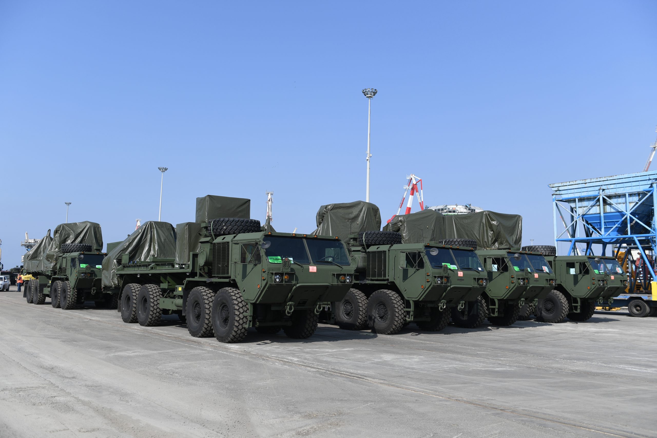 Батарея ПВО «Железный купол» прибыла в США. Фото предоставлено Министерством обороны Израиля